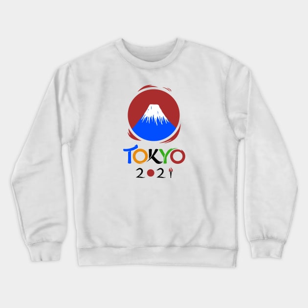 Tokyo Olympic 2021 Crewneck Sweatshirt by zadaID